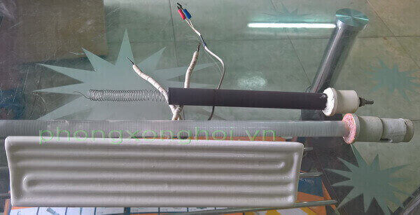 Phòng Sauna 1mx1m hồng ngoại máng Thạch Anh V1 - Ảnh 2